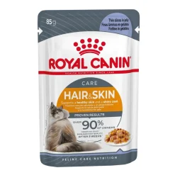 Royal Canin Hair & Skin Care Jelly 85g, 48-pack