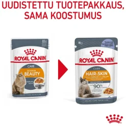 Royal Canin Hair & Skin Care Jelly 85g, 48-pack