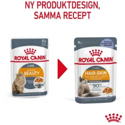 Royal Canin Hair & Skin Care Jelly 85g, 48-pack