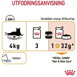 Royal Canin Hair & Skin Care Jelly 85g, 48-pack