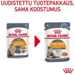 Royal Canin Hair & Skin Care Jelly 85g, 48-pack