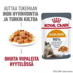 Royal Canin Hair & Skin Care Jelly 85g, 48-pack