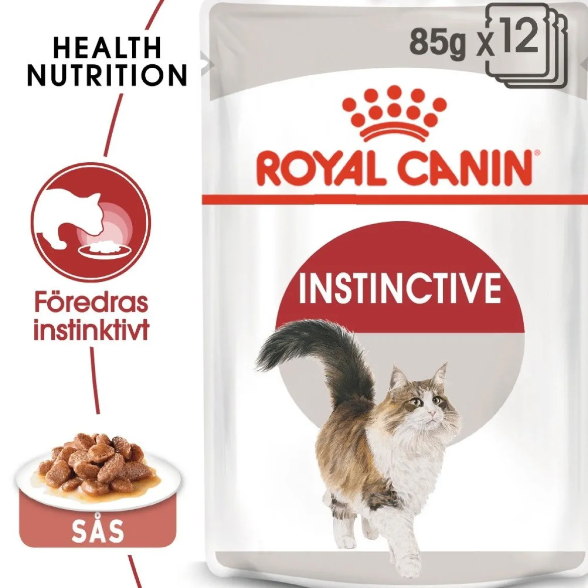 Royal Canin Instinctive Gravy 85g, 48-pack