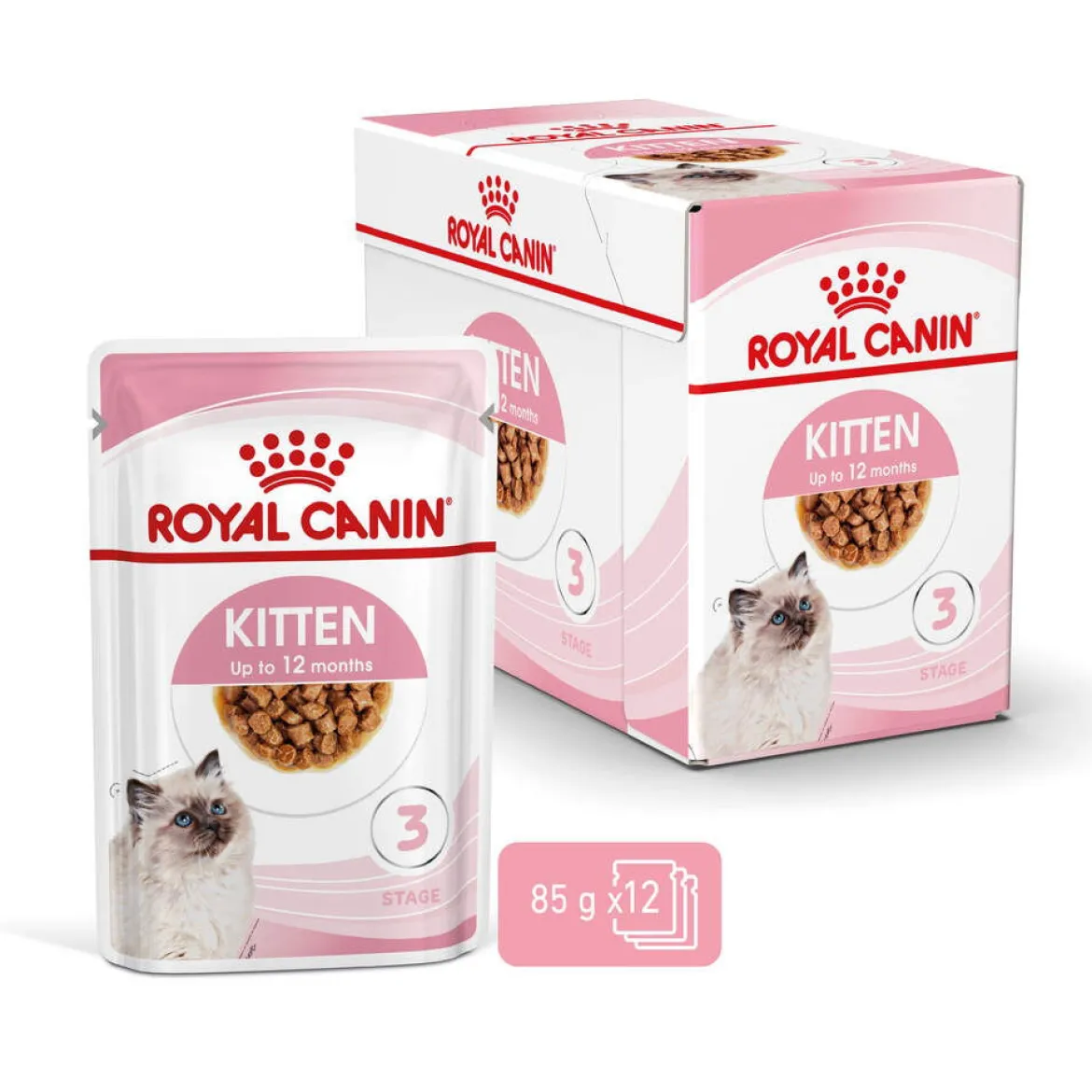 Royal Canin Kitten Gravy 85g, 48-pack