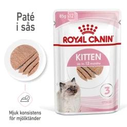 Royal Canin Kitten Loaf 85g, 48-pack