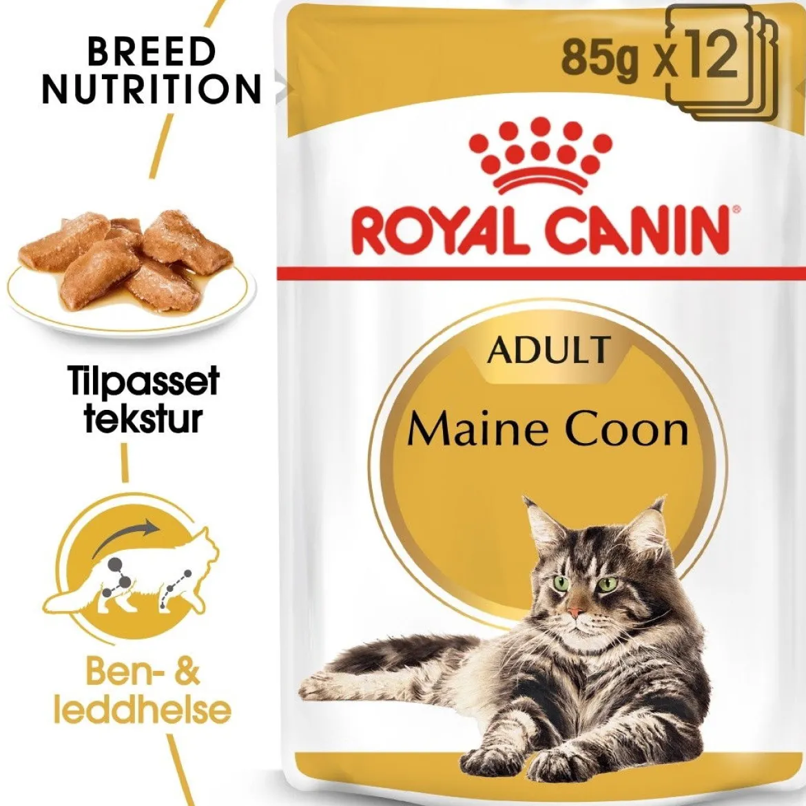 Royal Canin Maine Coon 85g, 48-pack