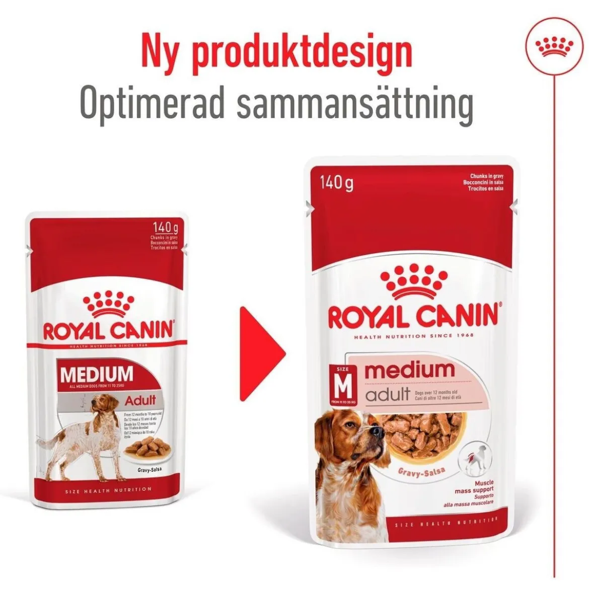 Royal Canin Medium Adult 40 x 140 g