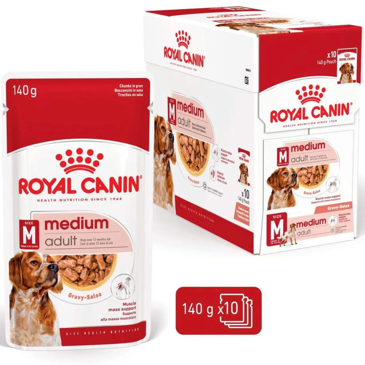 Royal Canin Medium Adult 40 x 140 g