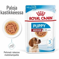 Royal Canin Medium Puppy Wet 10x140g