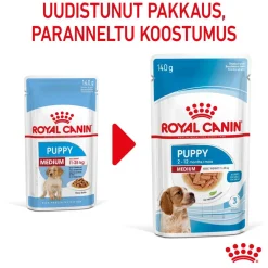 Royal Canin Medium Puppy Wet 10x140g