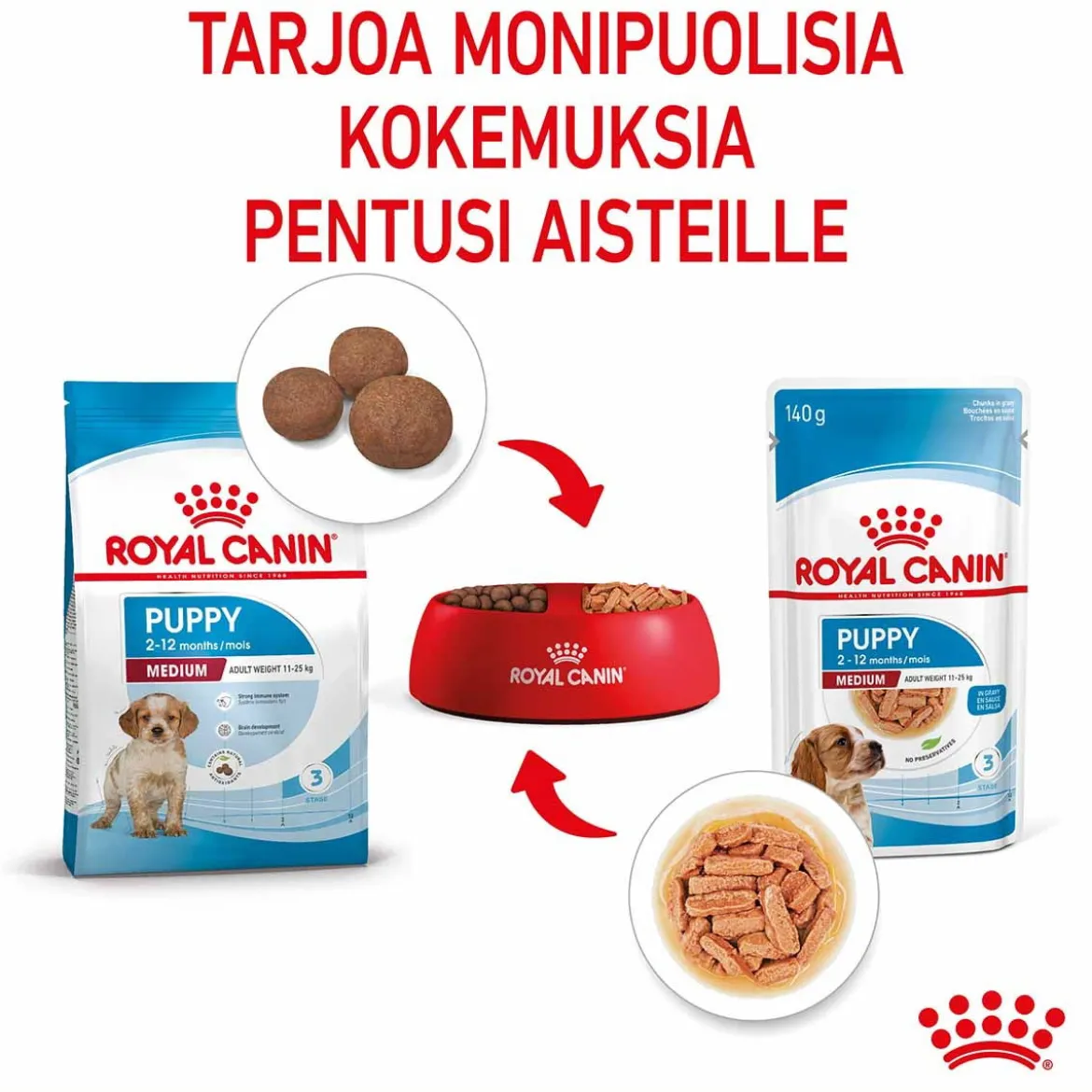 Royal Canin Medium Puppy 40x140 g