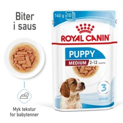 Royal Canin Medium Puppy 40x140 g