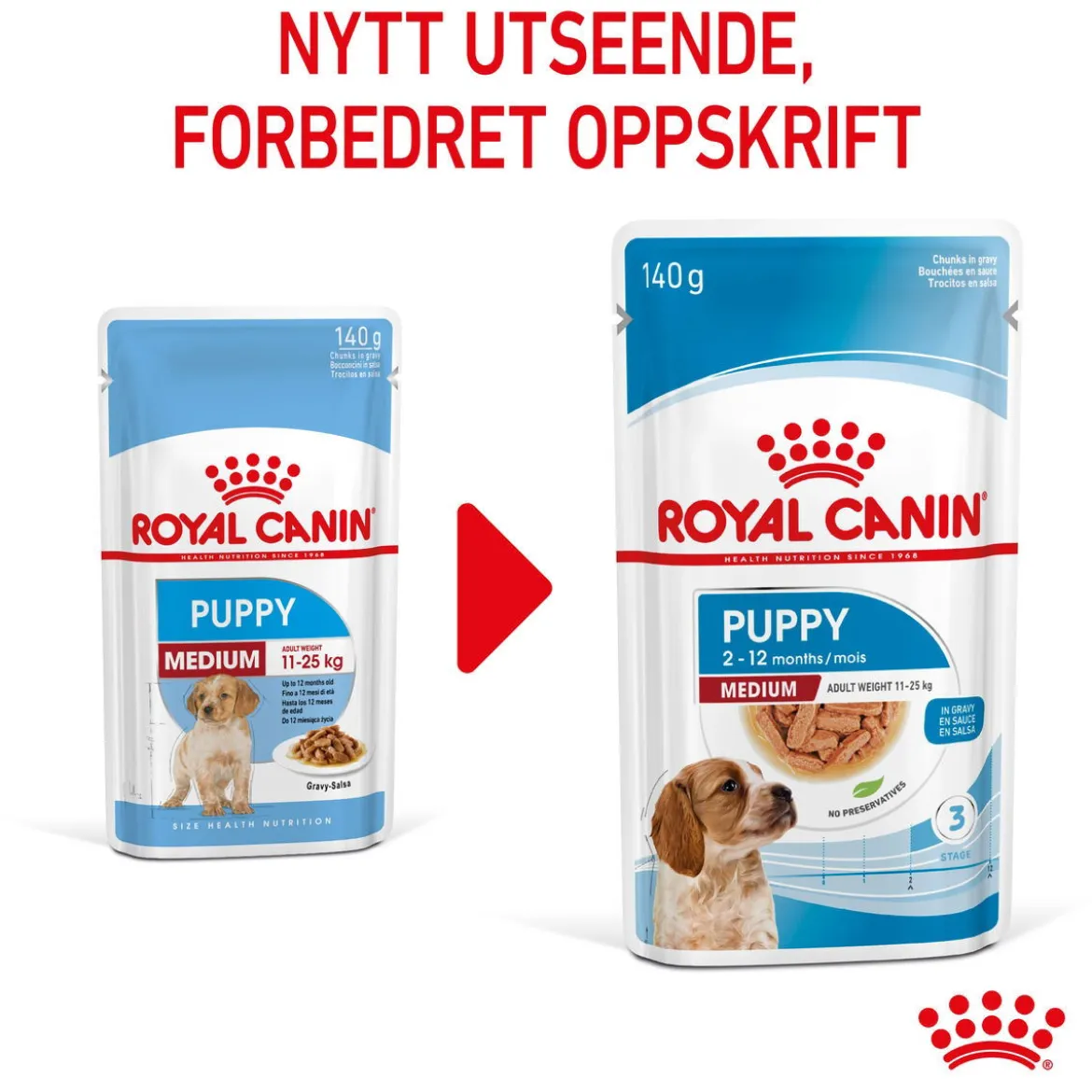 Royal Canin Medium Puppy 40x140 g