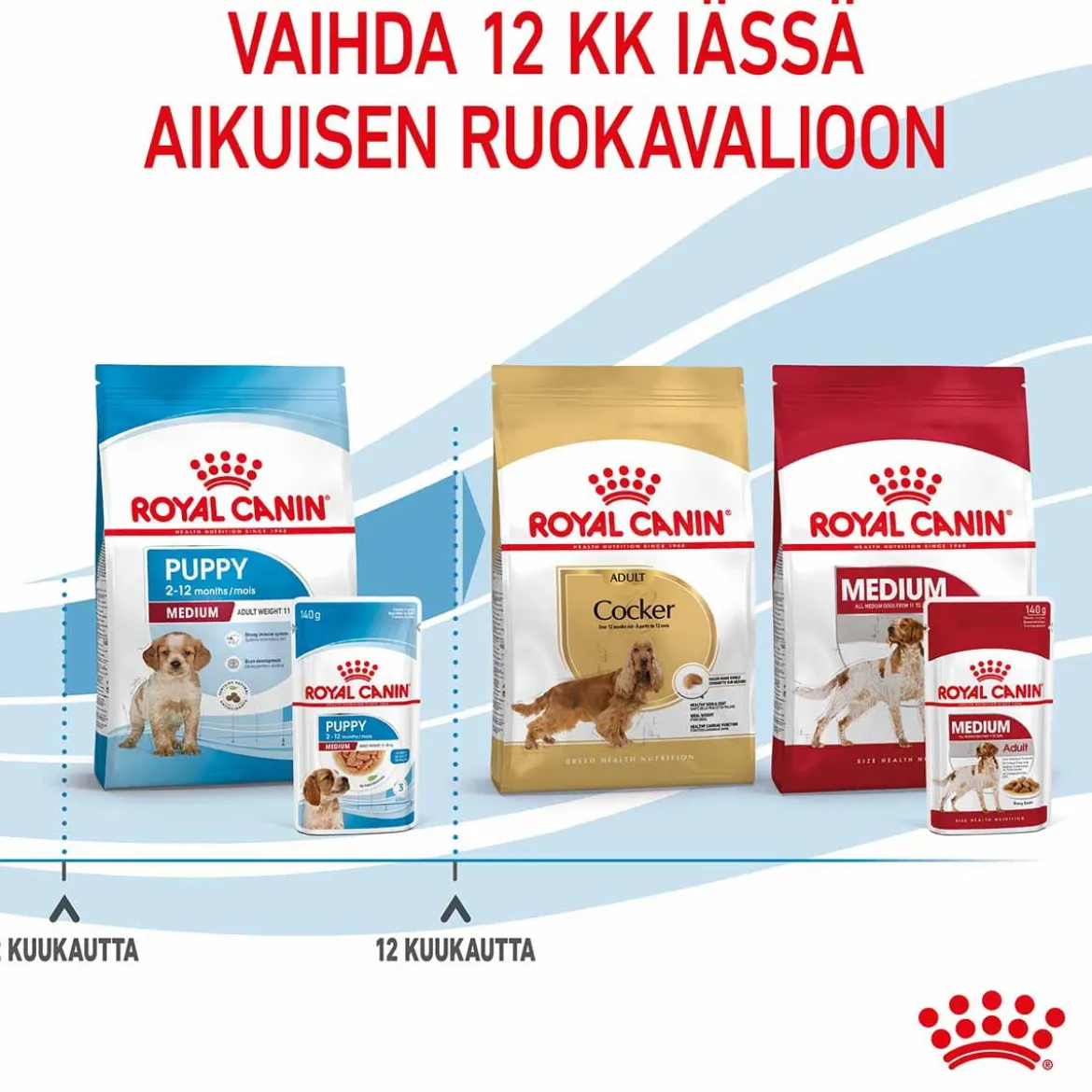 Royal Canin Medium Puppy 40x140 g