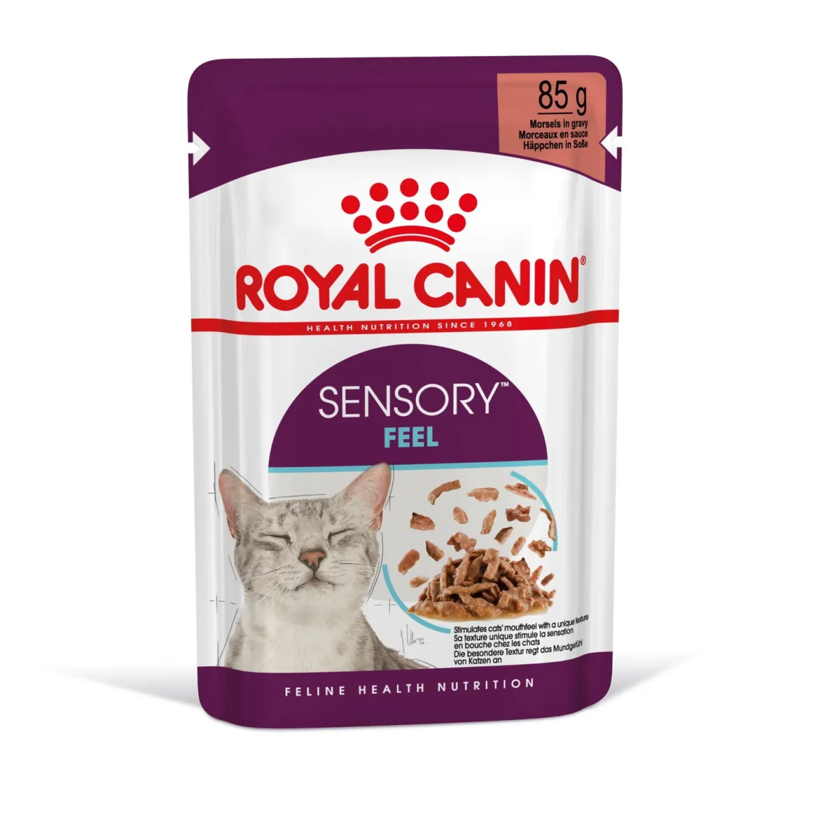 Royal Canin Sensory Feel Gravy 85g, 48-pack