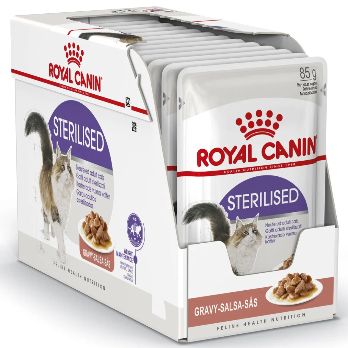 Royal Canin Sterilised Gravy, 12x85g