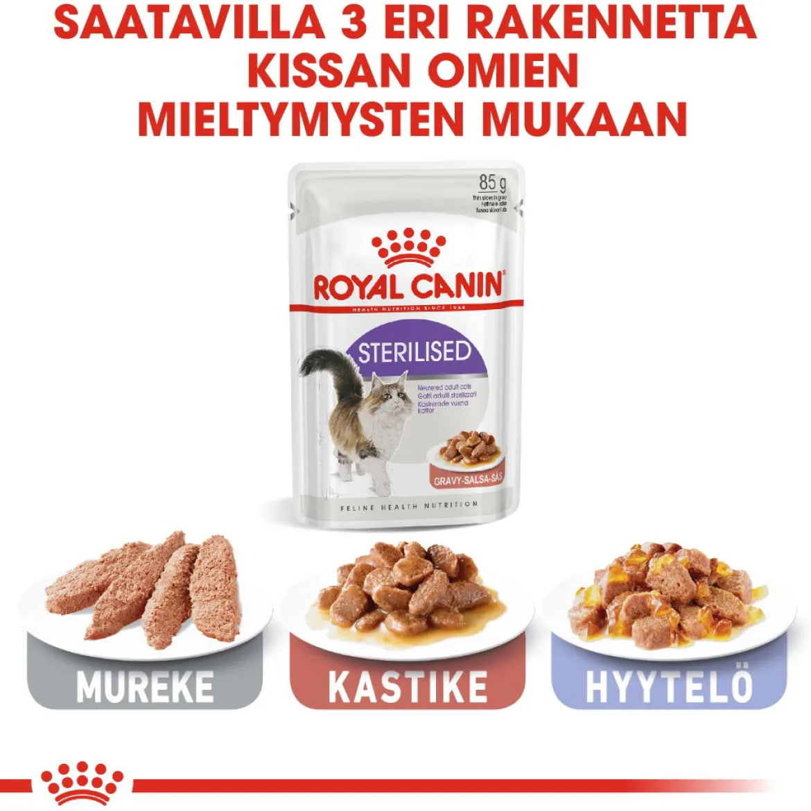 Royal Canin Sterilised Gravy, 12x85g