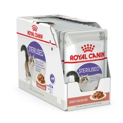 Royal Canin Sterilised Gravy, 12x85g