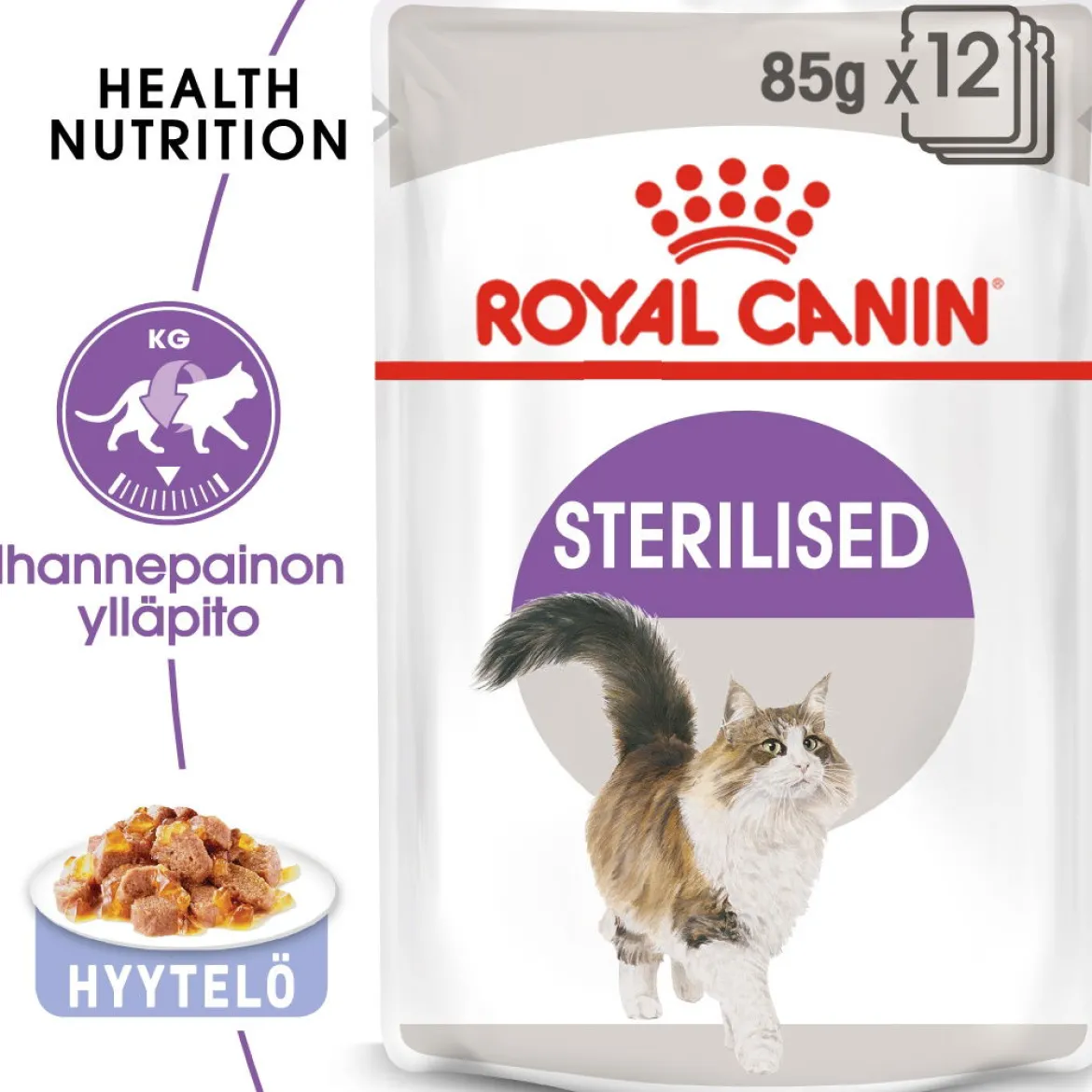 Royal Canin Sterilised Jelly, 12x85g