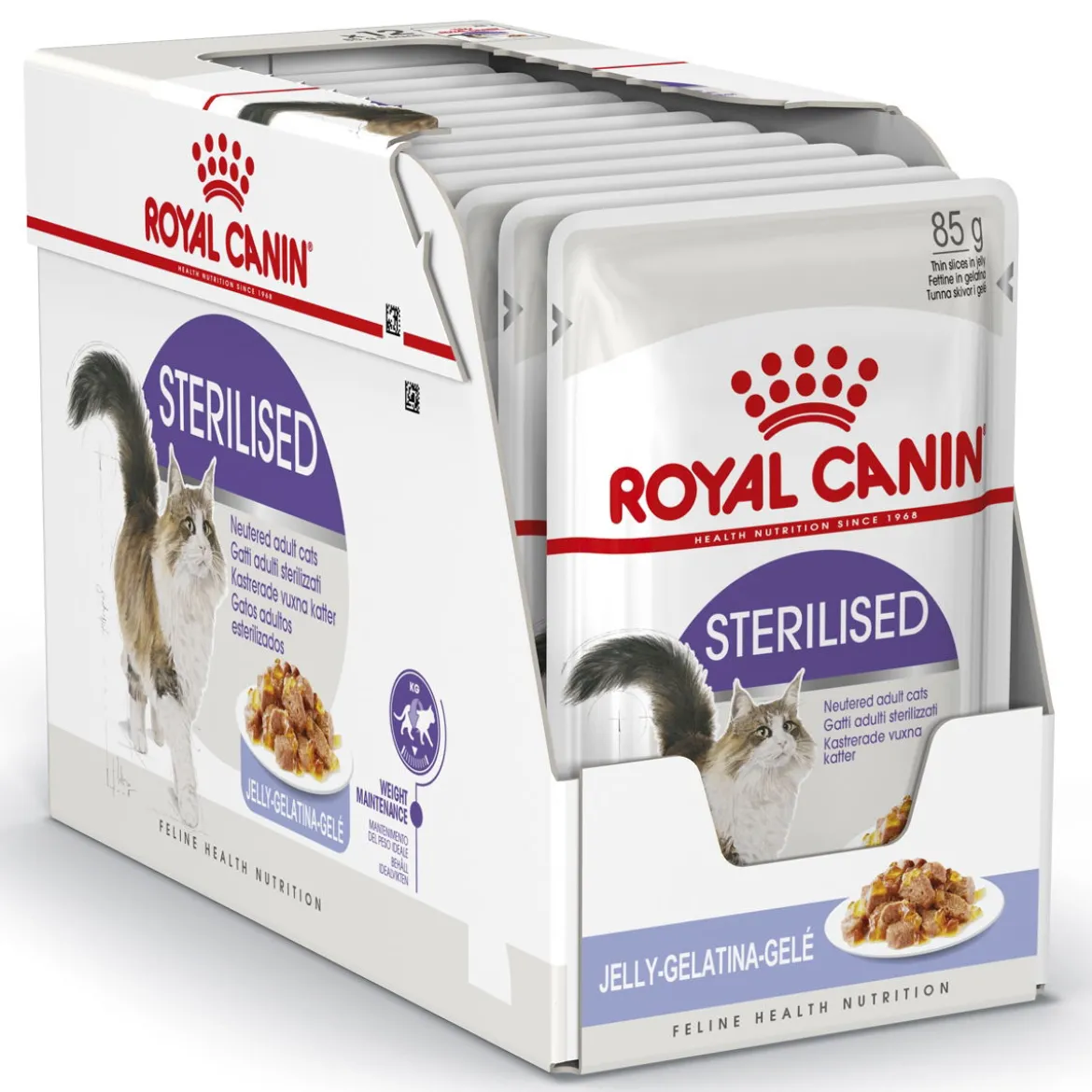 Royal Canin Sterilised Jelly, 12x85g