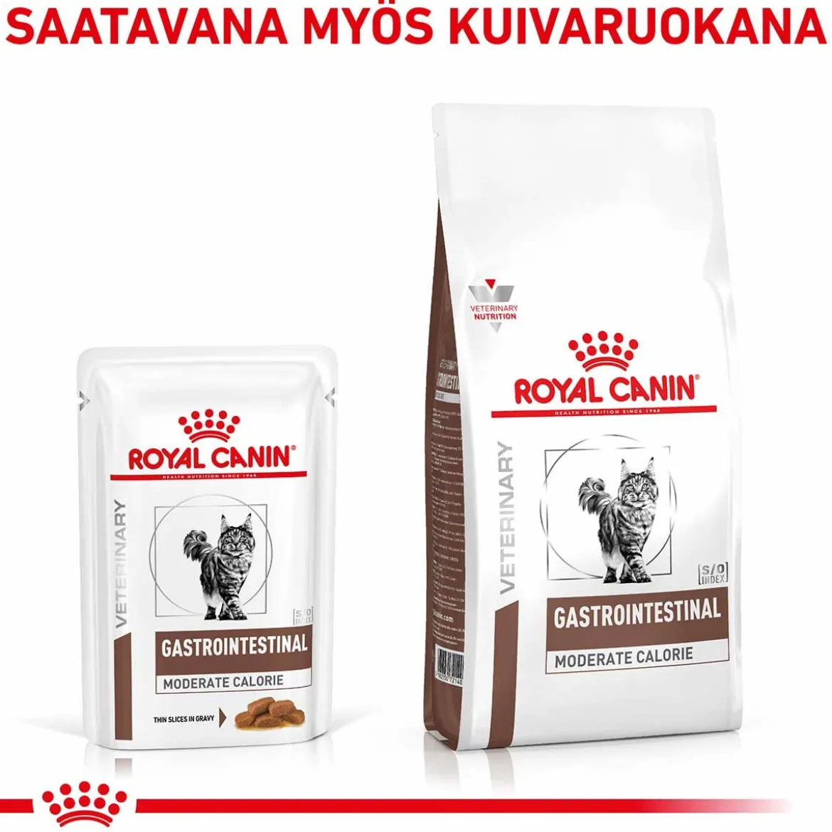 Royal Canin Veterinary Diets Cat Gastrointestinal Moderate Calorie wet 12x85g