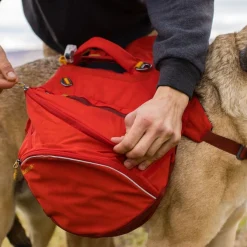 Ruffwear koiran reppu Palisades Pack, punainen