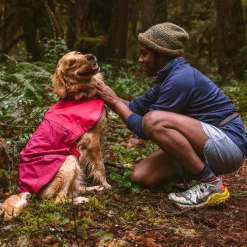 Ruffwear Sun Shower koiran sadetakki, pinkki