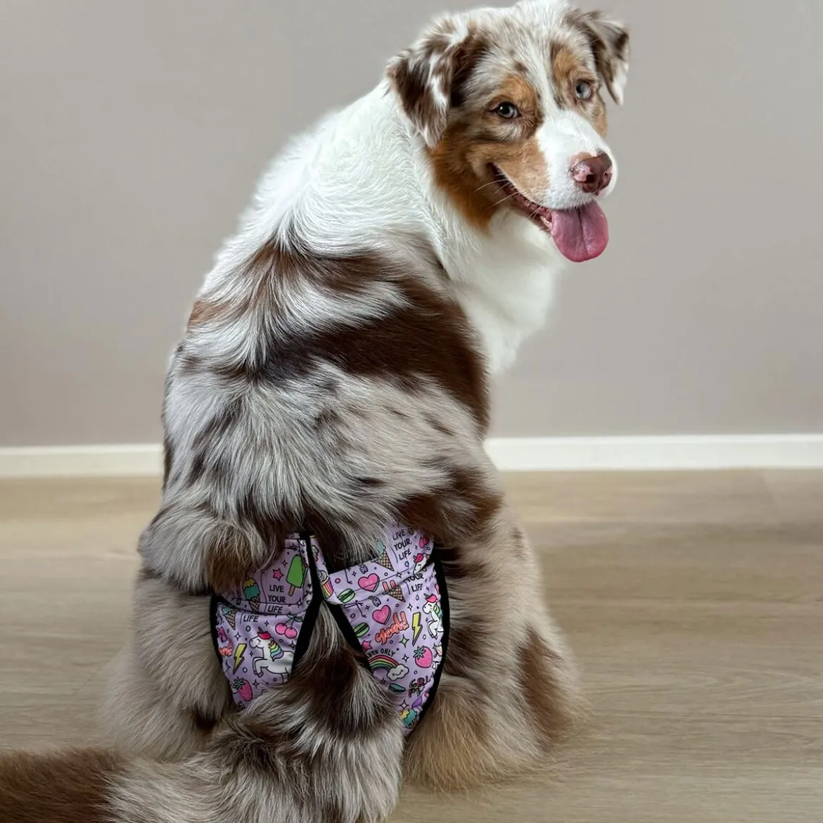 RuttuNuttu juoksupöksyt kietaisumalli, Born to unicorn
