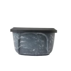 Savic Aseo Jumbo kissanvessa, harmaa marmori
