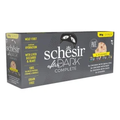 Schesir After Dark Pate Variety Pack 12 x 80 g