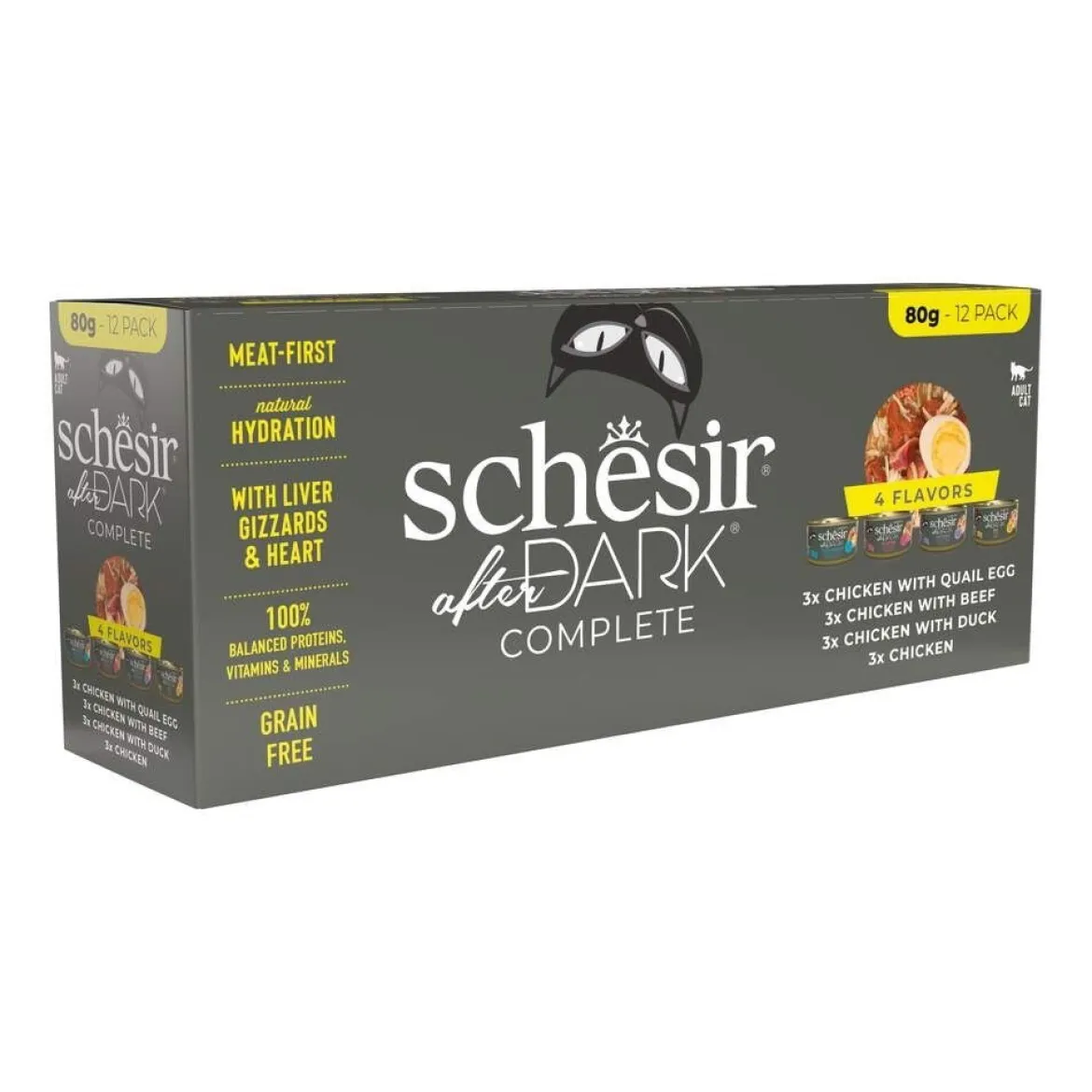Schesir After Dark Variety Pack 12 x 80 g