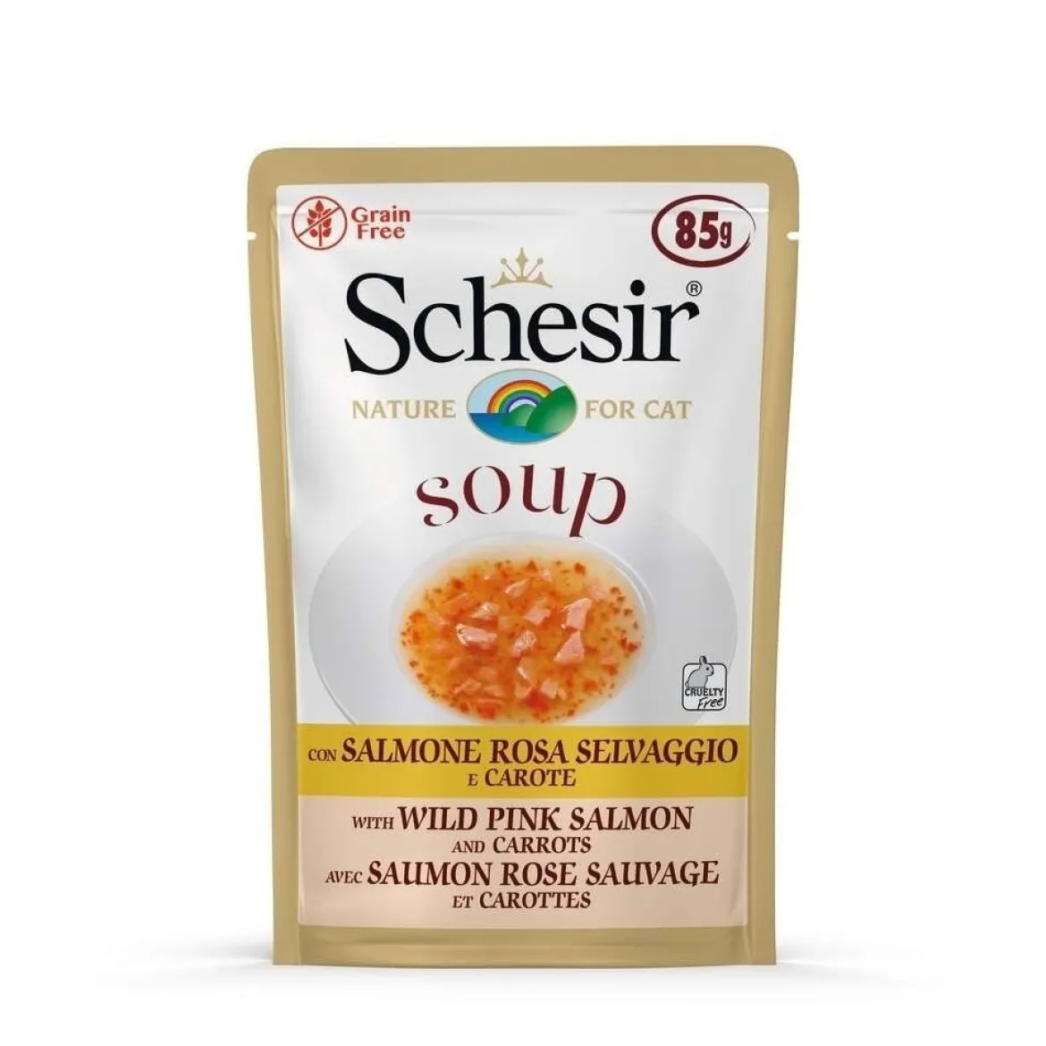 Schesir Cat Soup lohi 85 g