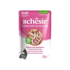 Schesir C&B Tuna chicken ham in Jelly Pouch 85 g