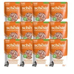 Schesir C&B Tuna chicken shrimps in Jelly Pouch 85 g