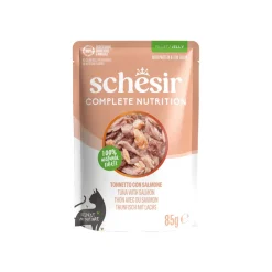 Schesir C&B Tuna salmon in Jelly Pouch 85 g