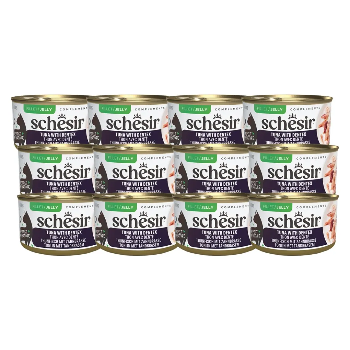 Schesir Complements Tuna & dentex in Jelly 70 g
