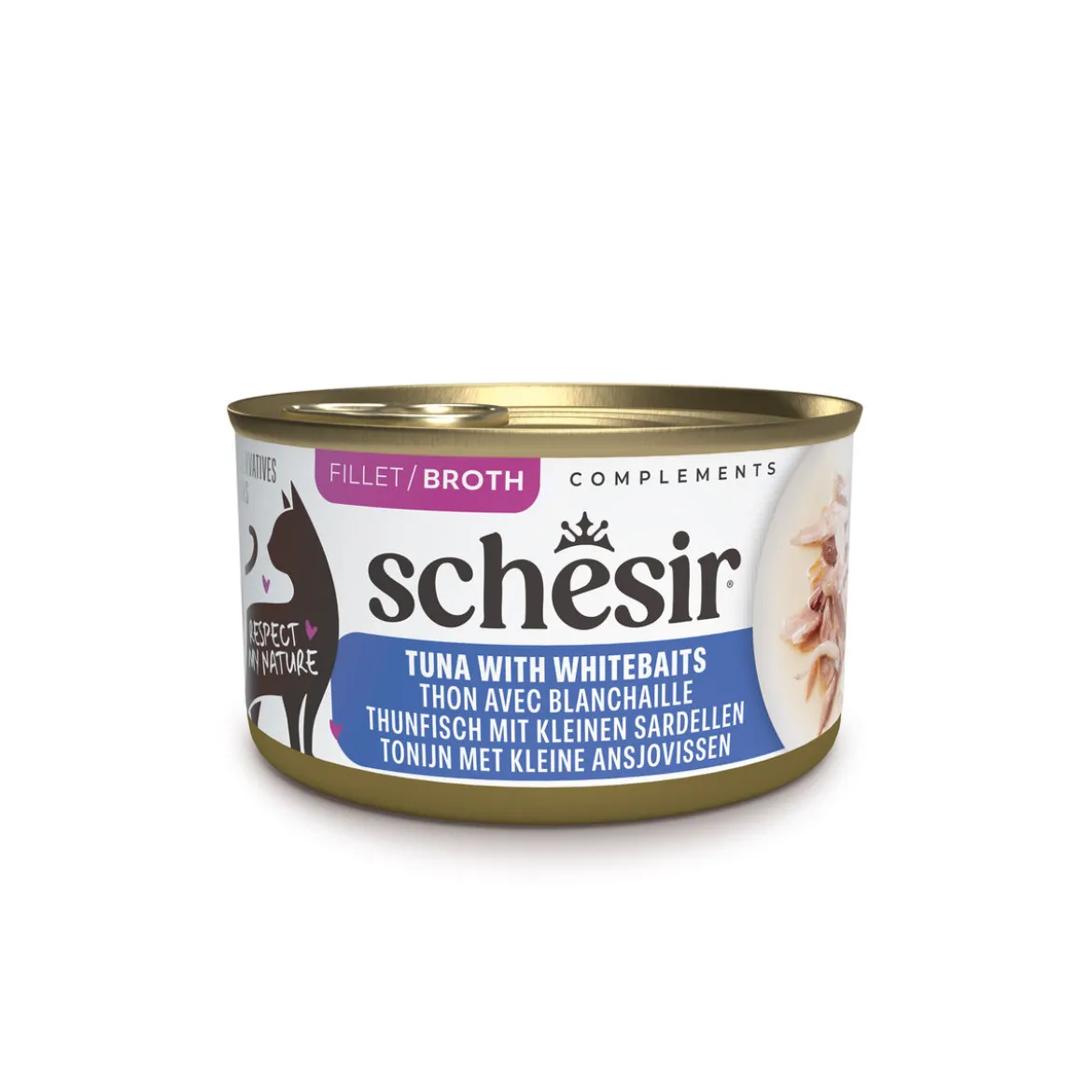 Schesir Tonnikala & Pikkukalat, 70 g