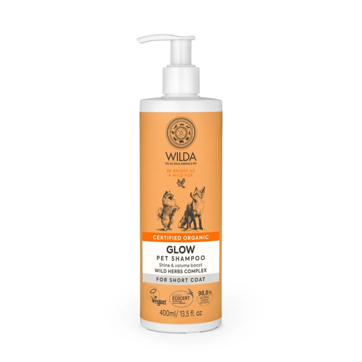 Shampoo koiralle Wilda Siberica Glow pet 400ml