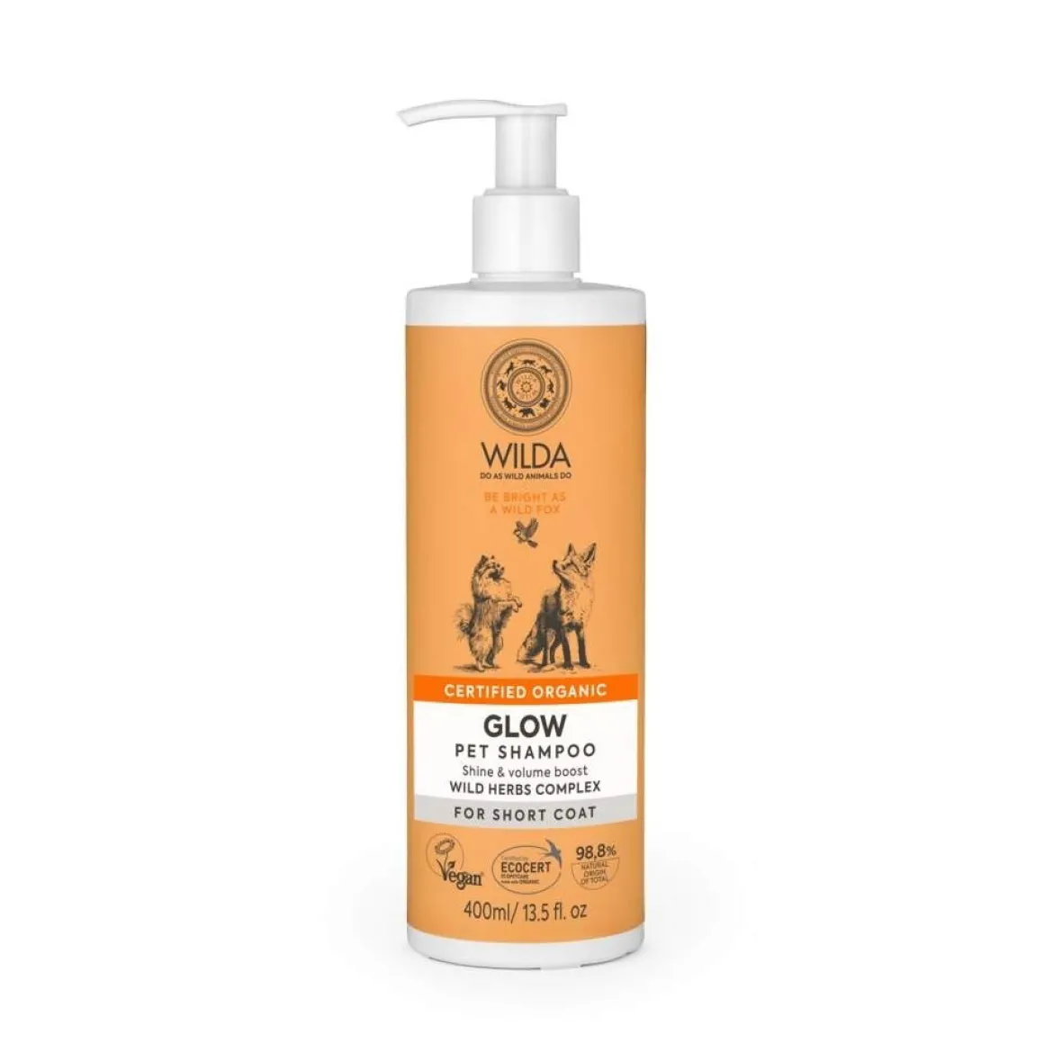 Shampoo koiralle Wilda Siberica Glow pet 400ml