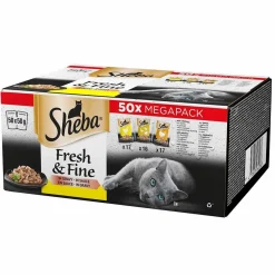 Sheba Fresh&Fine siipikarja 50x50g