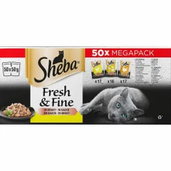 Sheba Fresh&Fine siipikarja 50x50g