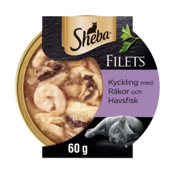 Sheba kana, katkarapu & kala kastikkeessa 60g