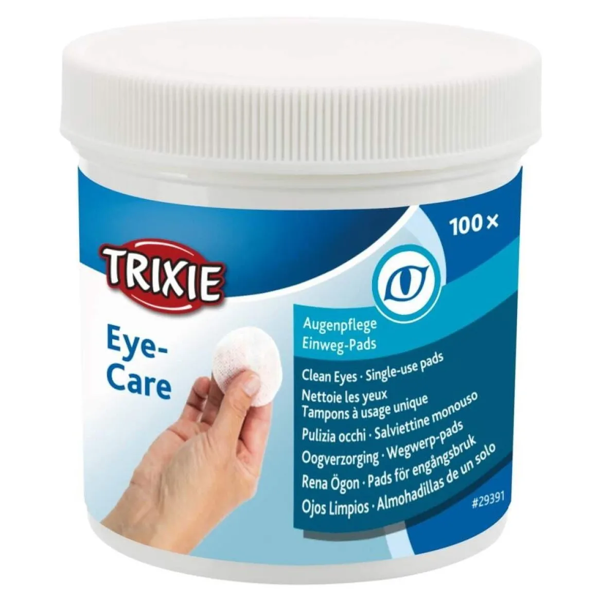 Silmienpuhdistuslaput Trixie 100 kpl