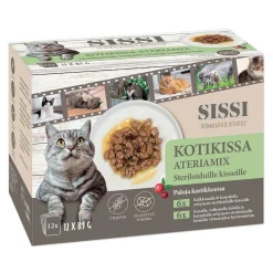 Sissi Kotikissa Ateriamix 12 x 85 g