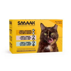 SMAAK Cat Adult Multipack 48x100 g