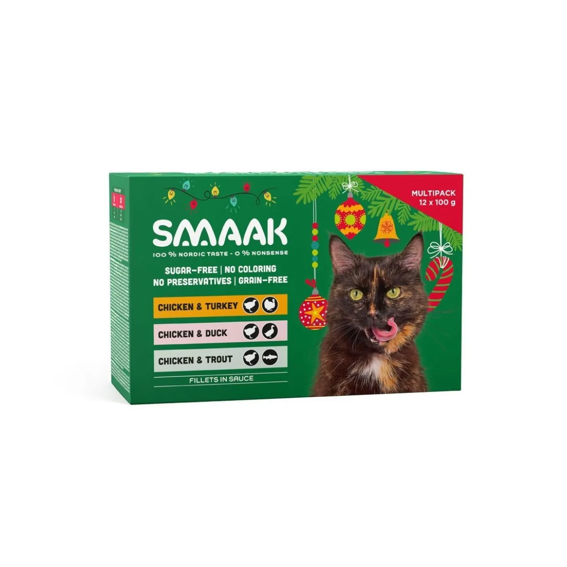 SMAAK Cat Christmas Multipack 12 x 100 g