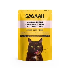 SMAAK kana & ankka kissalle 100g