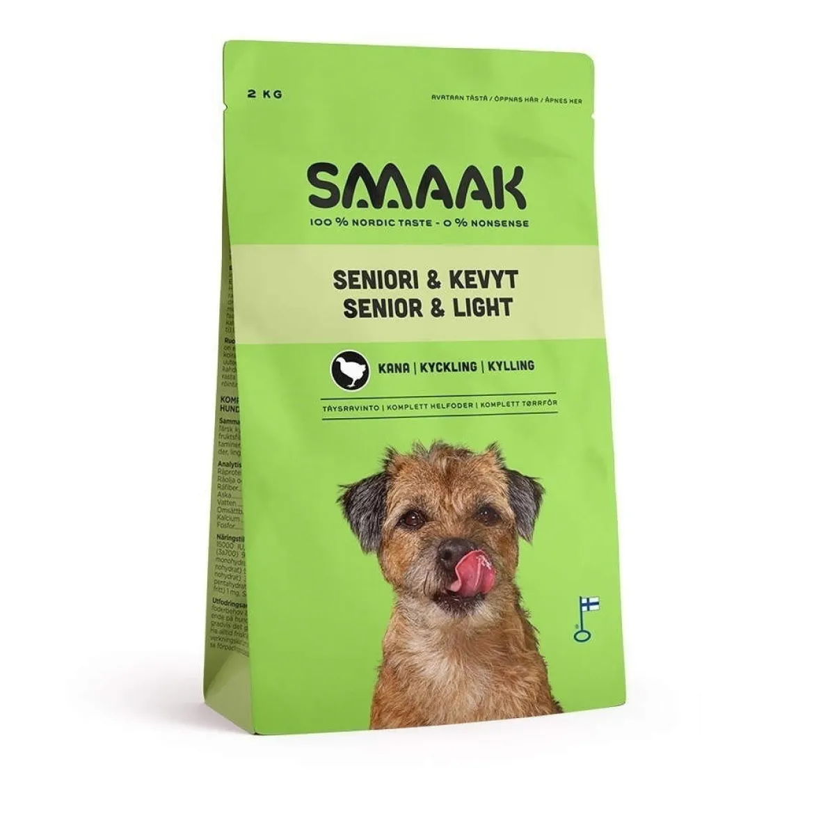 SMAAK kana seniori/kevyt