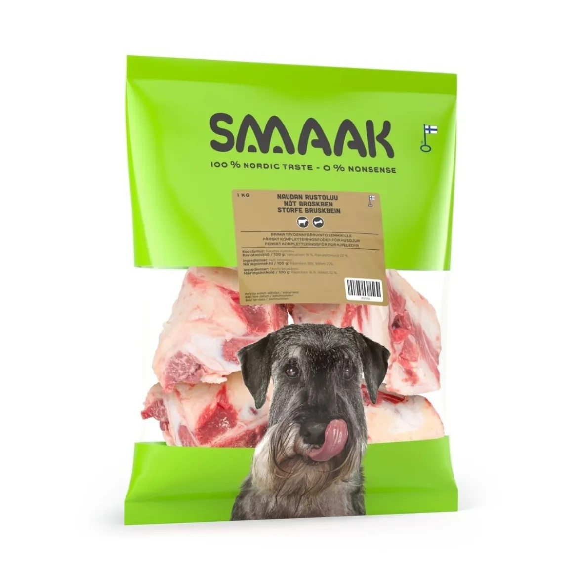 SMAAK naudan rustoluut 1kg