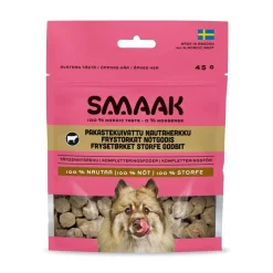 SMAAK Pakastekuivattu nautaherkku koiralle 45g
